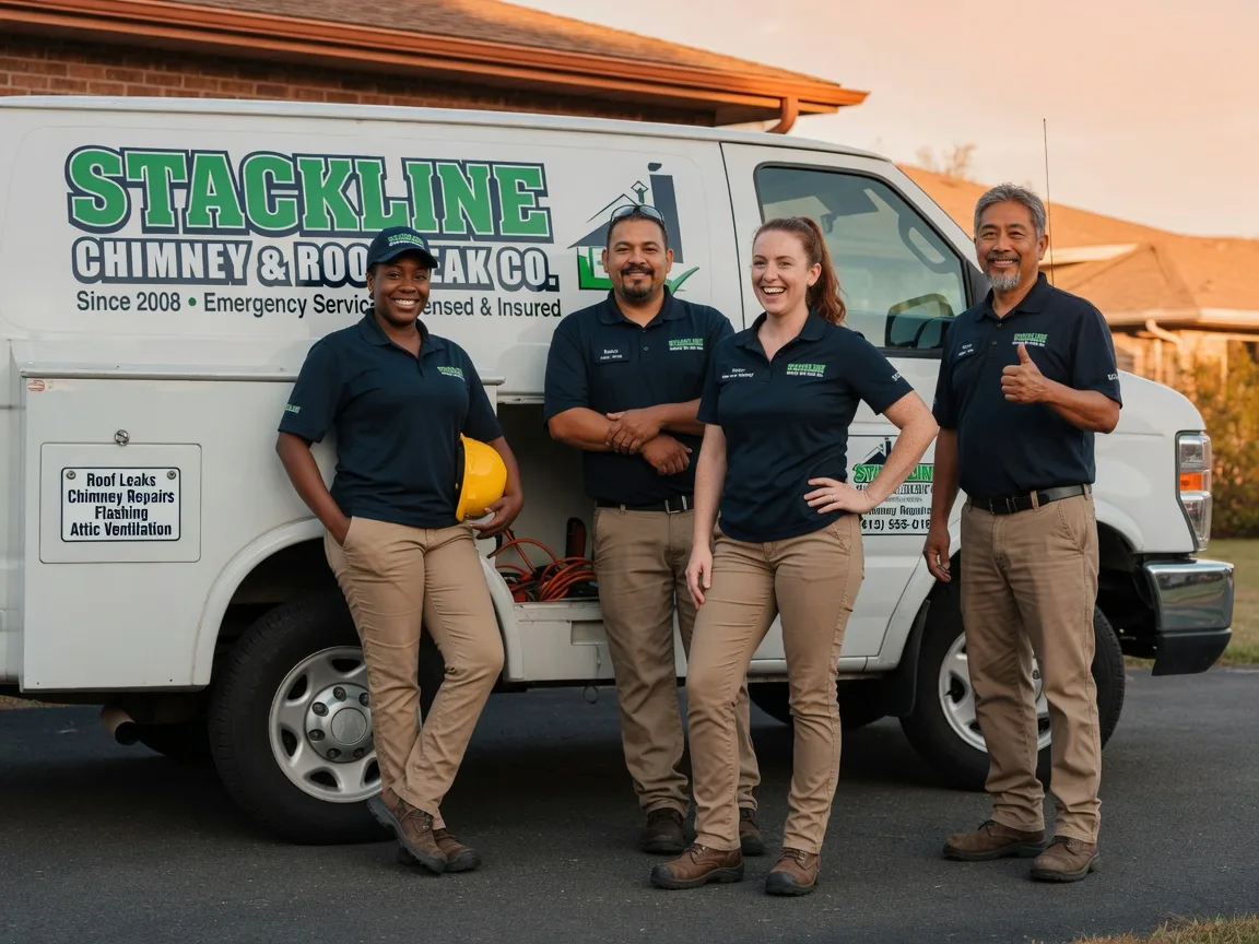 Chimney flashing repair company in Enterprise, MS